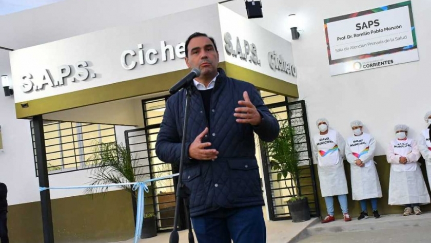 Valdés y Tassano inauguraron la restauración de la emblemática 