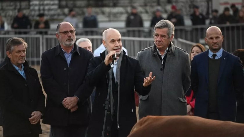 Rodríguez Larreta, en la Exposición Rural 2022: 