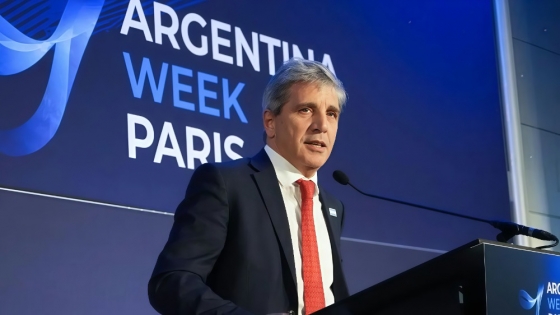 Caputo trazó el camino para seguir bajando impuestos