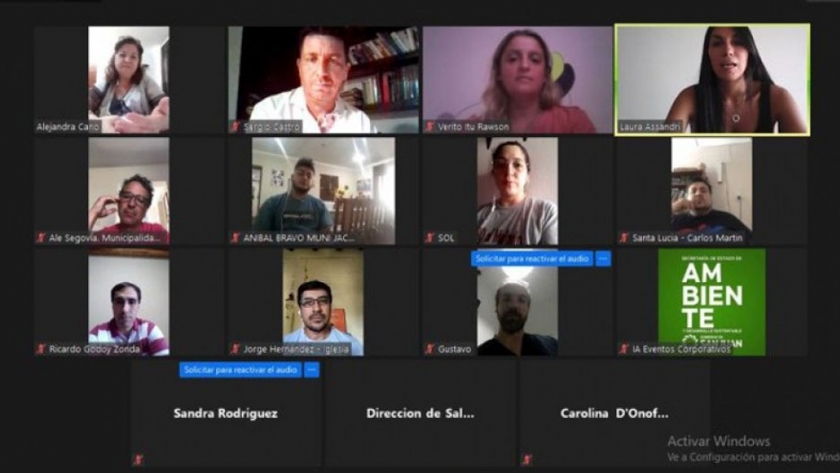 Ambiente brindó una capacitación para que municipios elaboren su Plan de Gestión