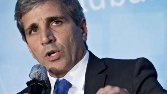 Luis Caputo anuncia crédito en dólares del Banco Nación para desarrollos inmobiliarios