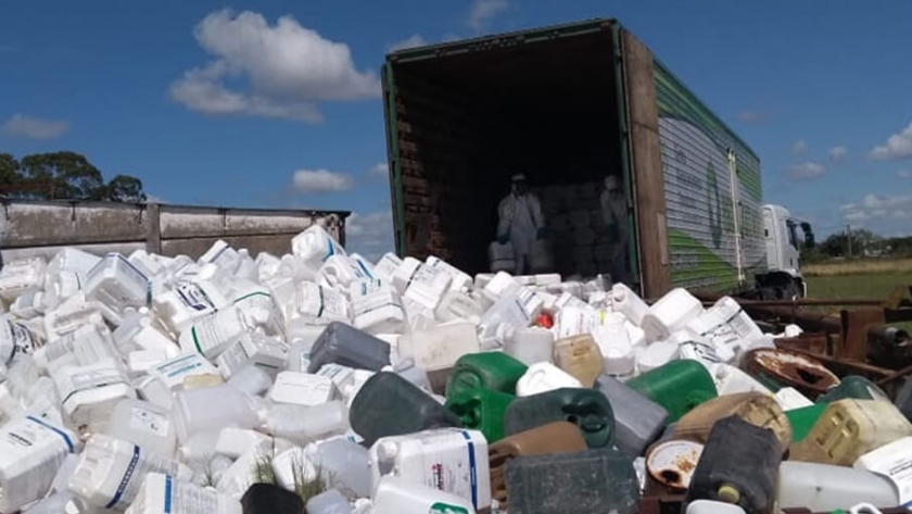 Movida tandilense: todo el municipio se organizó para juntar envases vacíos de agroquímicos