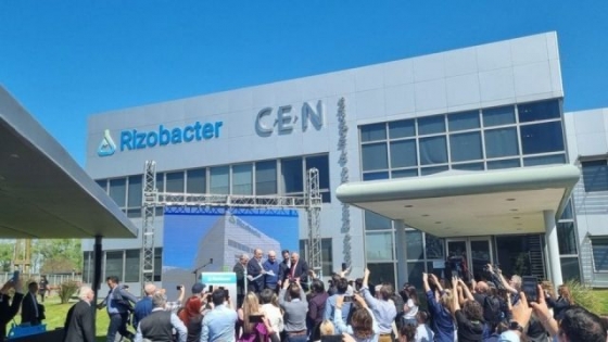 Rizobacter inauguró una nueva planta de Biosoluciones