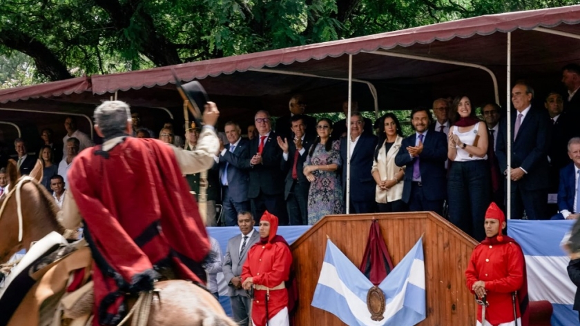 Passalacqua participó del acto por el 211° aniversario de la batalla de salta