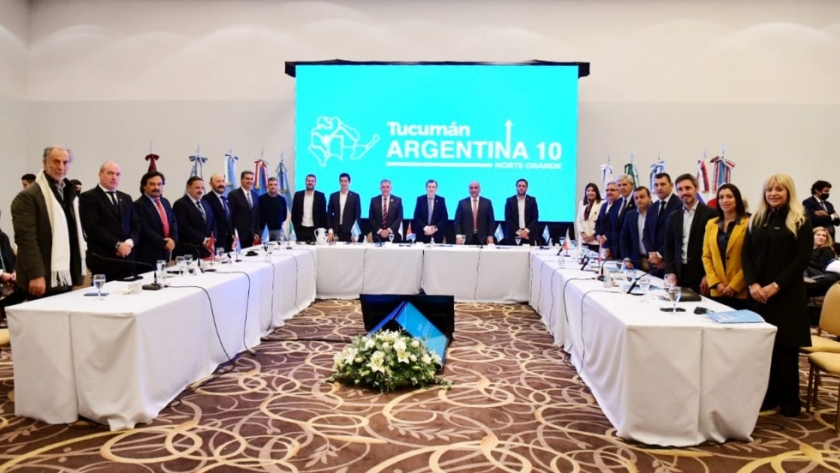 Insfrán participó de la 10° reunión de gobernadores del Norte Grande