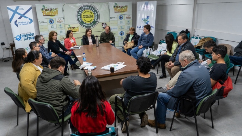 Encuentro en el marco del Programa Emprender Jóvenes Rurales