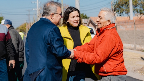El Plan de asfaltado avanza en Valle Viejo y mejora la vida de los chacareros