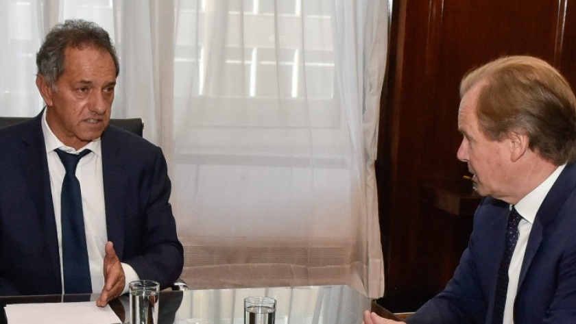 Bordet y Scioli acordaron potenciar la exportación de Entre Ríos a Brasil