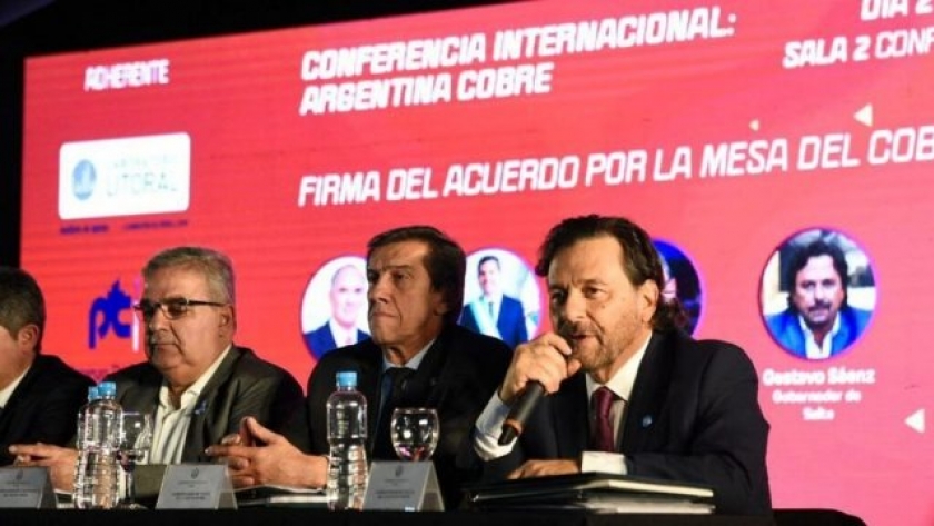 Creación de Mesa del Cobre: Sáenz calificó de “hecho histórico”