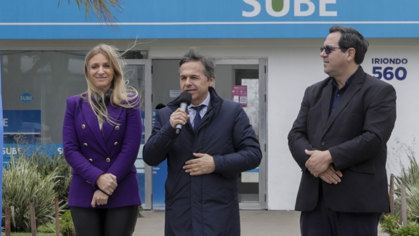 Tarjeta SUBE: Giuliano lanzó la prueba piloto del sistema de acreditación de cargas virtuales dentro de los colectivos