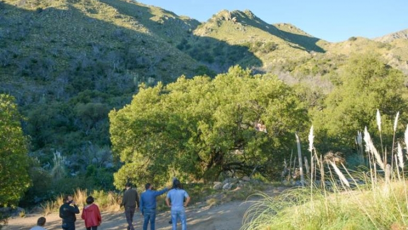 Macagno recorrió Suyuque y Los Molles