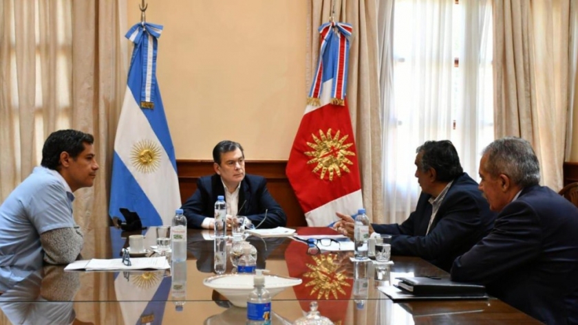El gobernador Zamora recibió la visita de autoridades del Colegio de Bioquímicos de la provincia