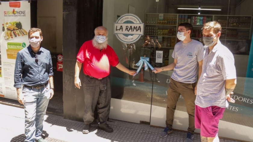 Se inauguró la primera distribuidora popular para Trabajadores y Trabajadoras en Espacios Públicos