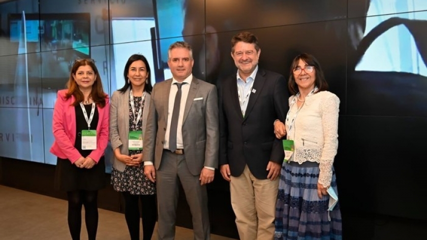 Visita al CMU de funcionarios de Brasil y Chile