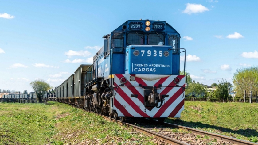 Bimestre récord en toneladas transportadas para Trenes Argentinos Cargas