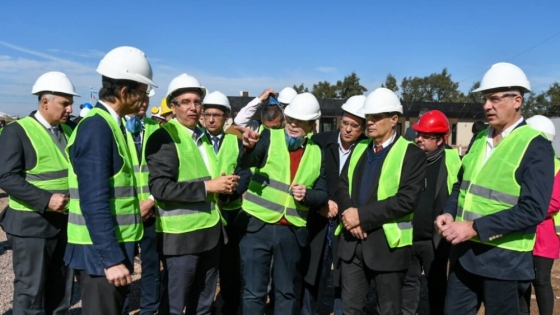 El gobernador participó de la inauguración de la ampliación de la desmotadora de algodón de la firma LDC