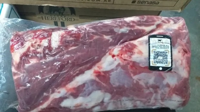 Hito: Arabia Saudita recibió carne argentina trazada con blockchain