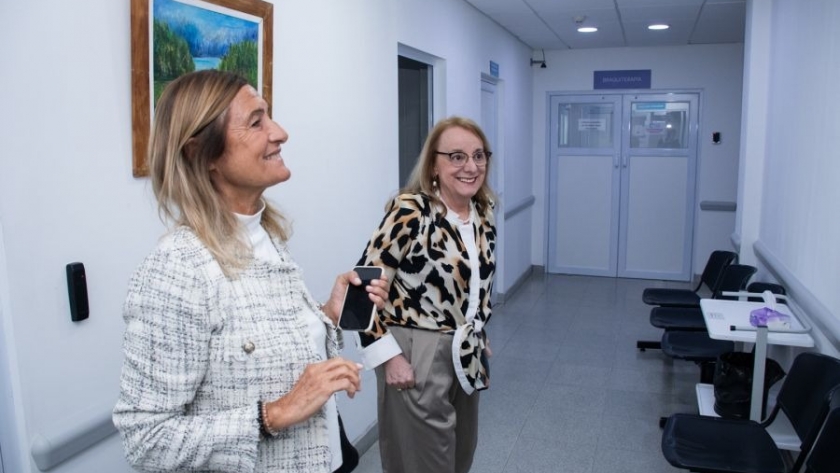 Alicia recorrió las instalaciones del Centro de Medicina Nuclear y conoció el nuevo resonador