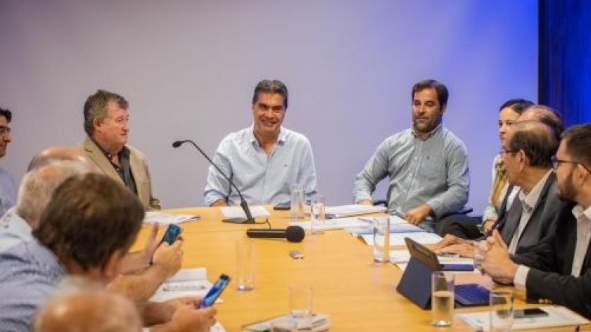 Capitanich y el cones fijan agenda de trabajo y definen políticas para el desarrollo productivo