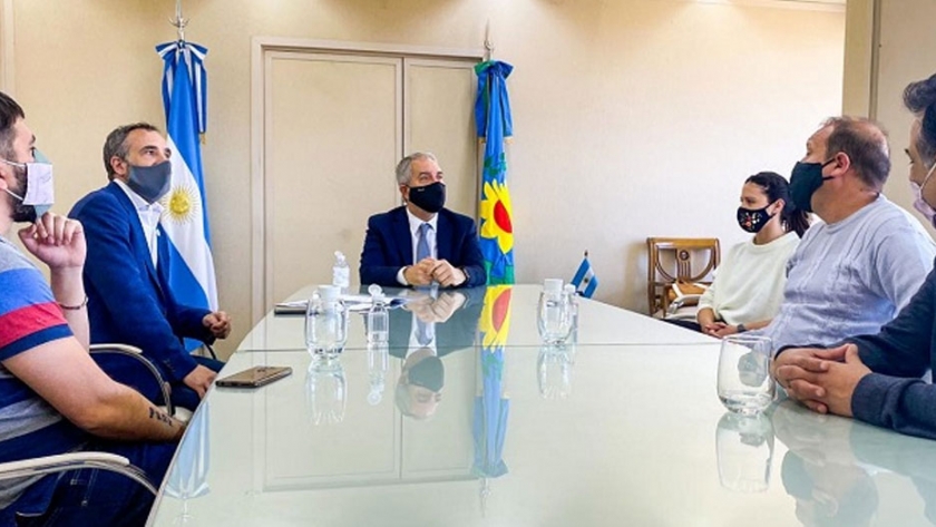 Alak se reunió con la Confederación Nacional de Cooperativas de Trabajo