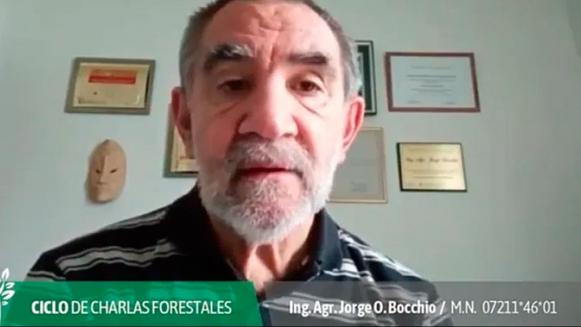 Jorge Bocchio, del CPIA Ciclo de Charlas Forestales 2020