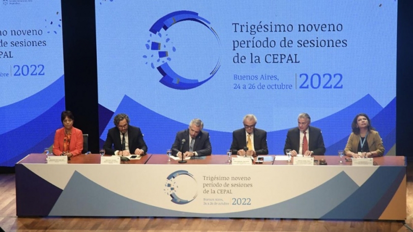 Chubut presente en la Apertura del 39° período de Sesiones de la CEPAL