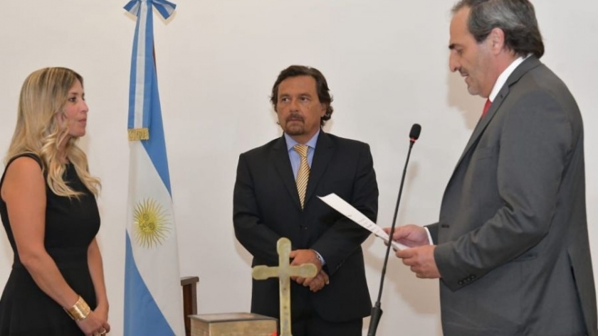 Asunción de la nueva Fiscal Penal, Sofía Cornejo