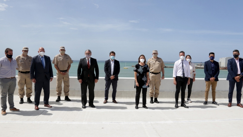 Basterra y Frederic monitorearon los operativos preventivos contra la pesca ilegal en la ZEEA