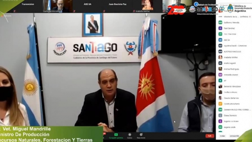Jornada Virtual de difusión de las herramientas para mejorar la productividad de las pymes de Santiago del Estero
