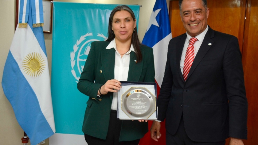 El Gobierno Provincial recibió a la embajadora de Chile