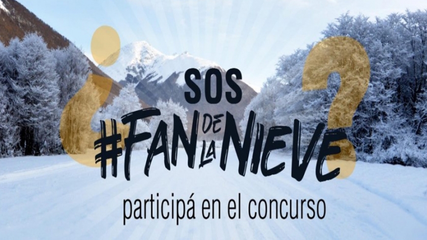 InFueTur lanzó el concurso fotográfico #FanDeLaNieve 