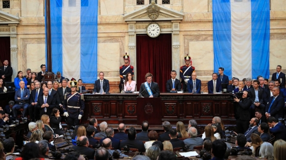 Discurso del presidente Javier Milei en la apertura del período 142º de sesiones ordinarias del Congreso de la Nación