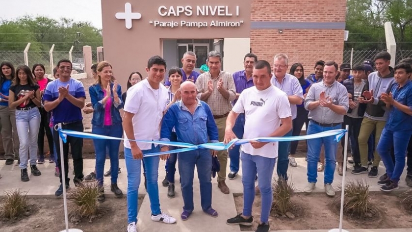 En el paraje Pampa Almirón, Capitanich inauguró un nuevo centro de salud para el Impenetrable