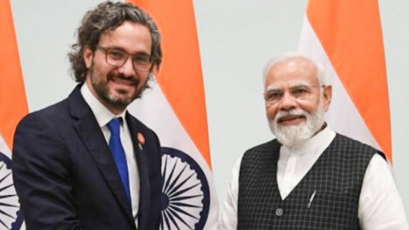 En Nueva Delhi, Cafiero se reunió con el Primer Ministro Modi y coincidieron en la 