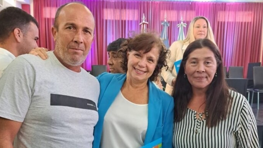 Sara Majorel recibió al Gobernador Martín Llaryora en Marcos Juárez