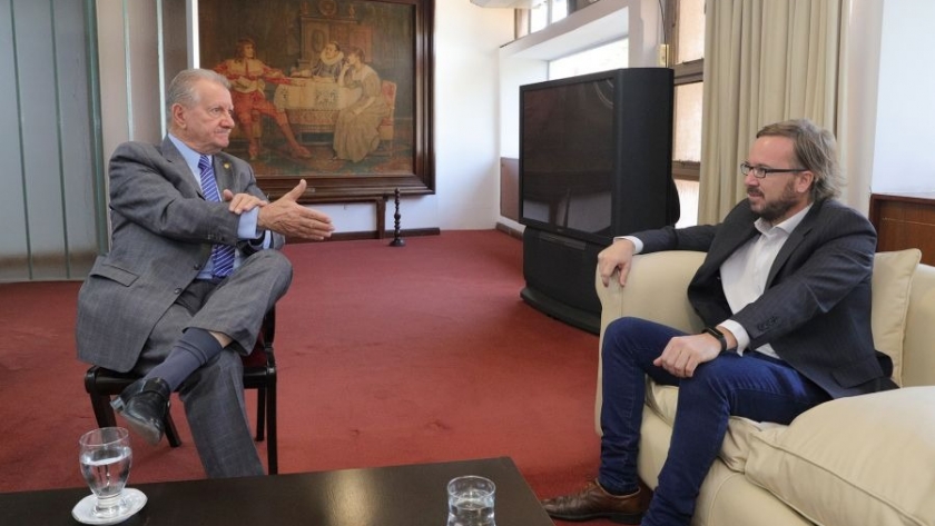Marocco recibió al delegado provincial de INADI, Gustavo Farquharson