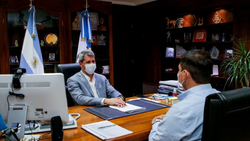 El Gobernador recibió al Secretario de Ambiente para trabajar en la agenda provincial de 2022