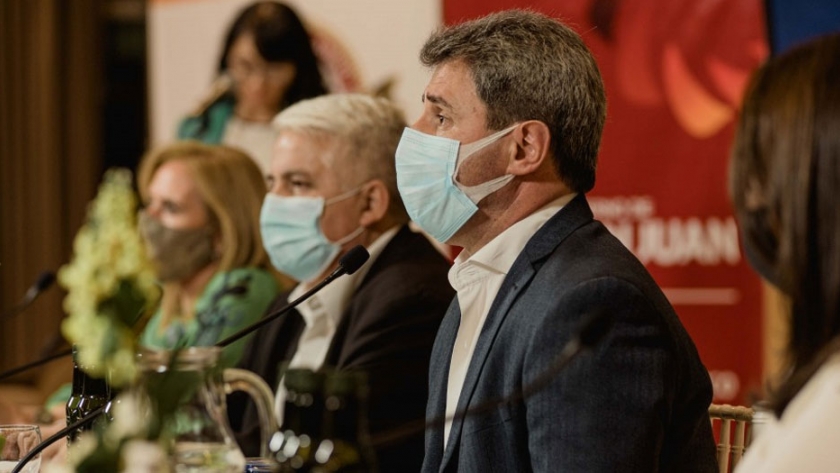 Uñac participó en ArgOliva y destacó a la actividad como parte de la identidad de los sanjuaninos