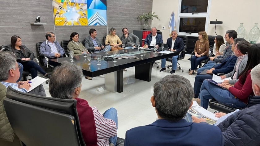 El Gobernador de Catamarca se reunió con el equipo de gobierno