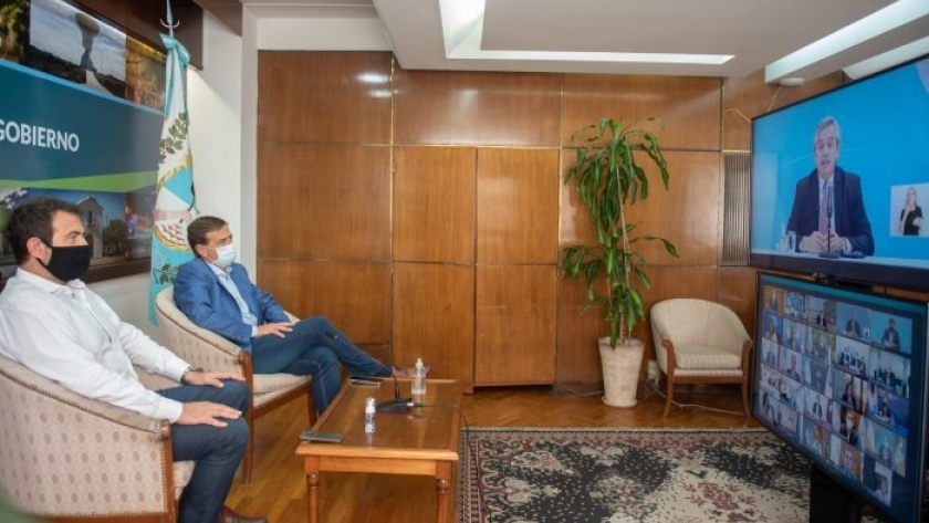El Gobernador participó en el lanzamiento de la línea Casa Propia Créditos