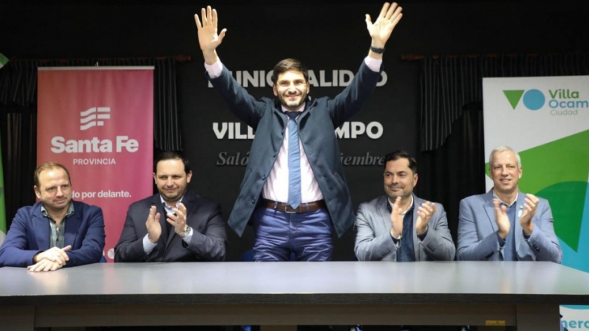 Pullaro visita seis localidades de los departamentos General Obligado y Vera