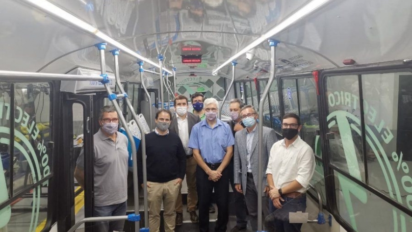 Avanza el proyecto de reconversión de buses diésel a eléctricos