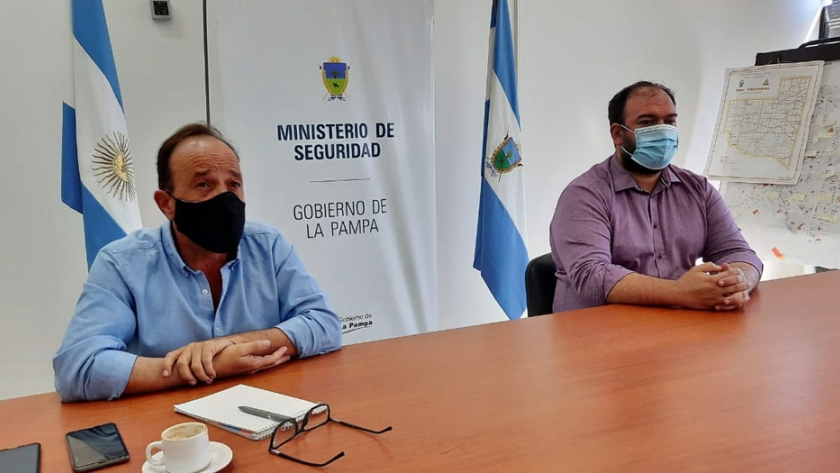 Reunión de Seguridad con INTA, SENASA y el SMN para acordar acciones conjuntas