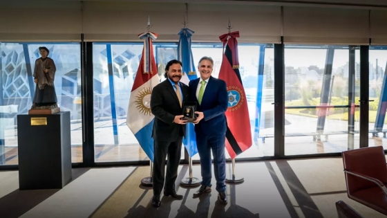 Sáenz y Llaryora afianzan una agenda común para el desarrollo productivo regional