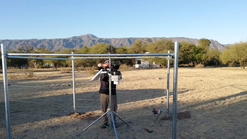 Nueva estación meteorológica en la Reserva Natural Chancaní