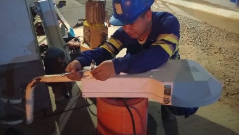 Trabajos de mejora en la Planta Potabilizadora de Embarcación