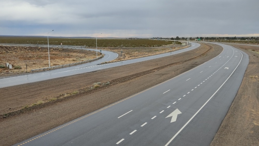 Neuquén: están por finalizar las obras sobre la Ruta Nacional 22