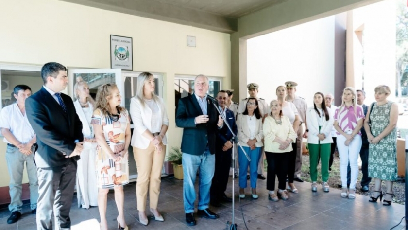Santo Pipó avanza hacia un mejor servicio judicial con la nueva sede del juzgado de paz