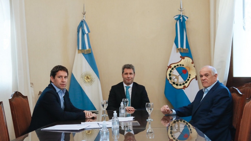 El gobernador se reunió con el presidente de Taranto
