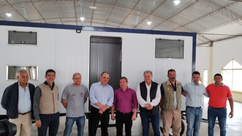 Deán Funes: Busso entregó aportes BPAs y una casilla al Consorcio Ischilín-Salinas Grandes